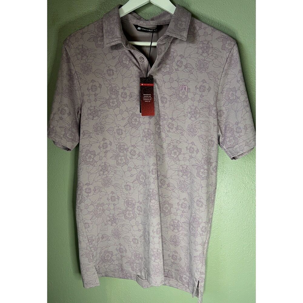 Travis Mathew New Destination Eldelberry Golf Polo Size Small
